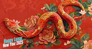 Happy Chinese New Year Of The Snake 2025